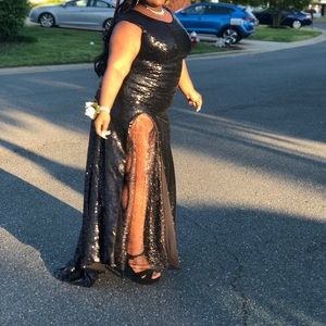 a&n luxe label Dresses - A&N Luxe Label Black Sequin Dress a&n luxe label Dresses - A&N Luxe Label Black Sequin Dress